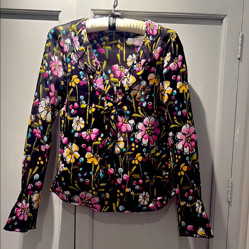 Floral Summer Blouse by MOSCHINO
